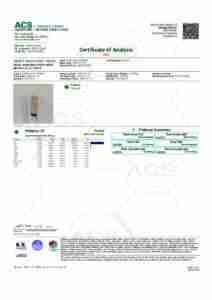 COA Broad Spectrum Hemp Oil Tincture 2400mg 20230110 BSHO230102400 BSD2015301 pdf image