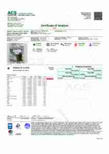 COA Delta 8 THC Gummies 25mg Watermelon Cubes 20220419 WPDGP221090025WM D8D2210210 pdf image