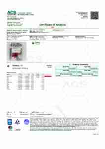 COA Delta 8 THC Gummies 50mg Strawberry Cubes 20220309 WPDG220680050ST D8D2202410 pdf image