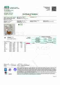 COA Delta 8 THC Gummies 50mg Tangerine Cubes 20211221 WPDG213550050TG D8D2134308 pdf image